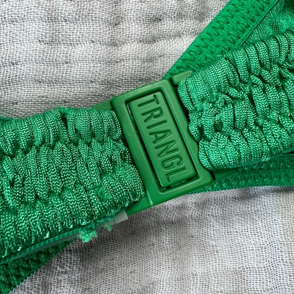 Triangl Emerald Textured Bikini - Picture 3 of 4
